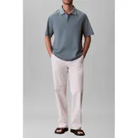 Calvin Klein Ss Easy Bar Jacquard Polo Frosted Spruce Taglia: M | Polo Outlet | Uomo