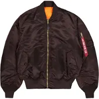Alpha industries Giubbotto Bomber Uomo Ai Ma-1 Hunter Brown