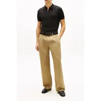 Tommy Hilfiger Interlock Zip Regular Polo Black Taglia: XS | Polo Outlet | Uomo | Nero