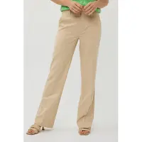 Esqualo Trousers Straight Leg Melange Sand Taglia: 44 | Pantaloni da completo Outlet | Donna | Marrone
