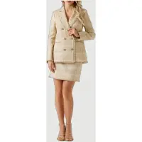 Guess Marciano GUESS Claudia Mini Skirt Velvet Taupe Lux Twe Taglia: 36 | Minigonne Outlet | Donna | Nero