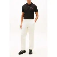 Tommy Hilfiger Left Chest Graphic Polo Black Taglia: XL | Polo Outlet | Uomo | Nero