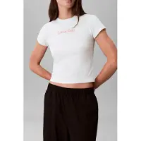 Calvin Klein Baby Tee Classic White Taglia: M | Maglie Sportivi Outlet | Donna | Bianco