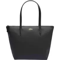 Lacoste Borsa Shopping Petit cabas zippé L.12.12 Concept donne - Nero - Unica