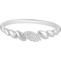 Diamant Exquis Anello argento