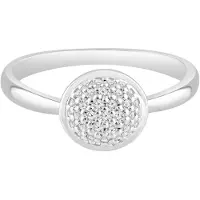 Diamant Exquis Anello argento