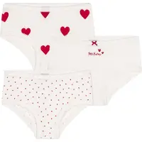 Petit Bateau Pantaloncini intimi rosso / bianco