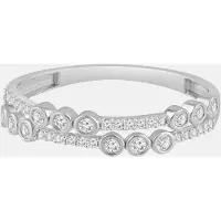 Diamant Exquis Anello argento