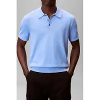 Calvin Klein Ss Supima Cotton Polo Blue Descent Taglia: L | Polo Outlet | Uomo | Blu