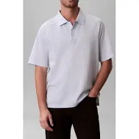 Calvin Klein Ss Easy Bar Jacquard Polo Plein Air Taglia: L | Polo Outlet | Uomo