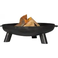 FarmCook Ciotola da fuoco non laccata Pentola da fuoco 37 Ø 60 cm