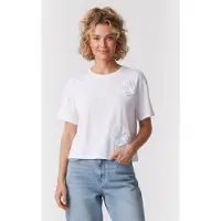 Rich & royal T-shirt With Draped Flowers White Taglia: XS | Maglie Sportivi Outlet | Donna | Bianco