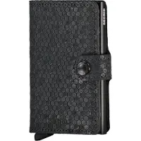 Secrid Unisex Miniwallet Hexagon Black Taglia: OS | Portafogli Outlet | Unisex | Nero