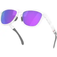 Oakley - Occhiali da sole polarizzati - Frogskins Range XL Matte Clear/Prizm Violet - Grigio