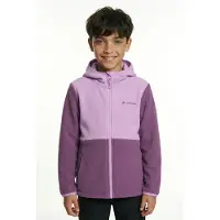 Vaude Kid's Pulex Hooded Jacket II Giacca in pile Bambini (158/164, lilla)