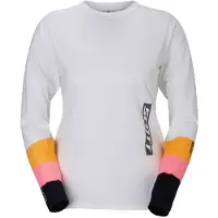 SCOTT Women's Tee Tuned L/S Maglietta da ciclismo Donna (L, grigio)