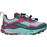 Lowa Kid's Fauli GTX Lo Scarpe sportive Bambini (30, turchese)