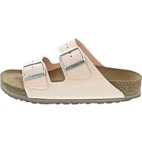 Birkenstock Women's Arizona BFBC Earthy Vegan Sandali Donna (40 - Narrow, beige/marrone)