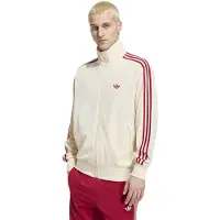Adidas Originals Giacca di felpa 'Firebird' camoscio / rosso carminio
