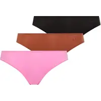 LASCANA Slip marrone / rosa chiaro / nero