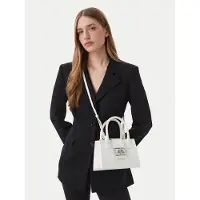 Armani Exchange per donna. XW000306AF12039U0011 Borsa con cornice bianca (OSFA), Bianco, Casual, Poliestere