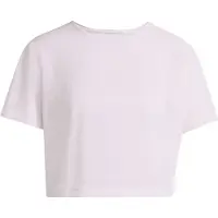 Adidas Women's Primelift Essentials Workout Boxy Mesh Maglia funzionale Donna (L, bianco)