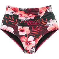 LASCANA Slip bikini verde scuro / corallo / arancione chiaro / rosso rubino
