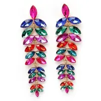 Avant Garde Orecchini 'Gabrielama' colori misti