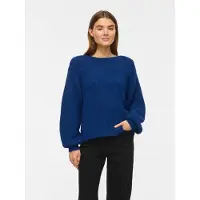 Vila Vimarley Scollo A Barchetta Pullover A Maglia