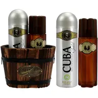 Cuba Gold Uomo Dopobarba 100 ml e Deodorante 200 ml — Set Regalo