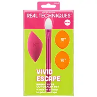 Real Techniques Pennello Per Il Trucco Vivid Escape Brights Set