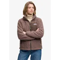 Superdry Giacca di pile 'HERITAGE ZIP THROUGH FLEECE SDW2012736A' marrone