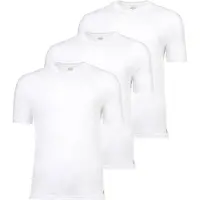 Scotch & Soda 3pk Mens Ultra Soft Crew Neck Tee Underwear White Taglia: S | Magliette basic Outlet | Uomo | Bianco