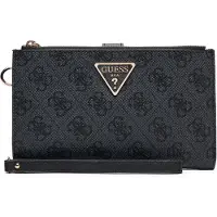 GUESS portafoglio organizer da donna con stampa pattern logo 4g coal logo