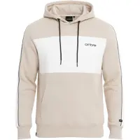 OMBRE Felpa 'OM-SSNZ-0225' beige / nero / bianco