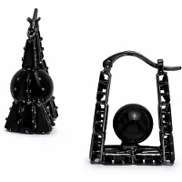 Avant Garde Orecchini 'Imperielle' nero