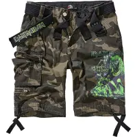Brandit Pantaloni Corti Iron Maiden Savage Number Of The Beast