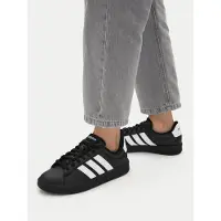 Adidas Sneaker bassa 'Grand Court 3.0' nero / bianco