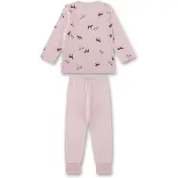 Sanetta Pigiama marrone / rosa