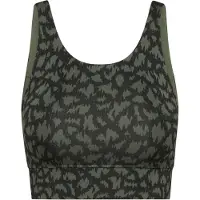 Hey Honey Reggiseno sportivo 'Bustier' verde scuro