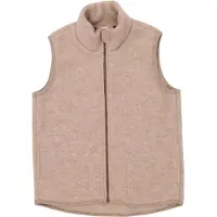 Engel Women's Vest Gilet in lana merino Donna (34/36, beige)
