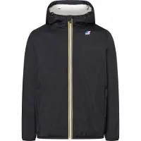 K-way - Giacca isolante e impermeabile - Le Vrai 4.0 Claude Orsetto Black Pure per Uomo in Pelle - Taglia S - Nero