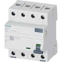Siemens RCD a 4 poli 40 A 400 V 5SV3444-6 (5SV3444-6)