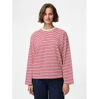 Pieces Top A Maniche Lunghe | Rosso | XS