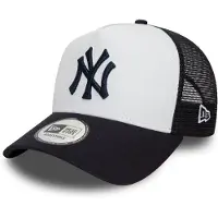 New Era Cappello da baseball 'Team Block New York Yankees MLB' bianco