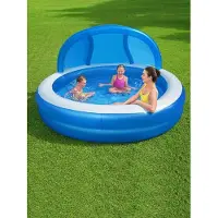 Bestway Piscina Gonfiabile Rotonda 54337 Con Ombrellone