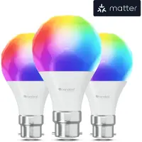 Nanoleaf Lampadina Intelligente A60 E22 3 Unità