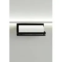 NABER 8041226 porta rotolo di carta transFORM per sistema di ringhiere, nero opaco