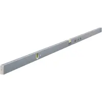 Stabila Livella 80U L.200cm luce metro profilo rettangolare 1 verticale/1 orizzontale fiala