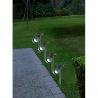 Lumineo Faretto Solare A Led Per Giardino 6400k